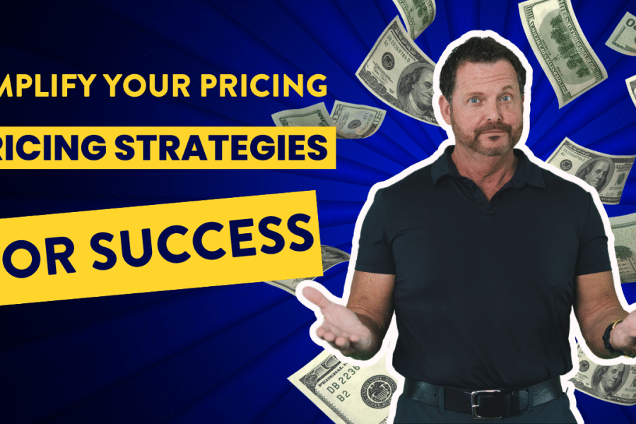 Plumber with dollar bills behind him