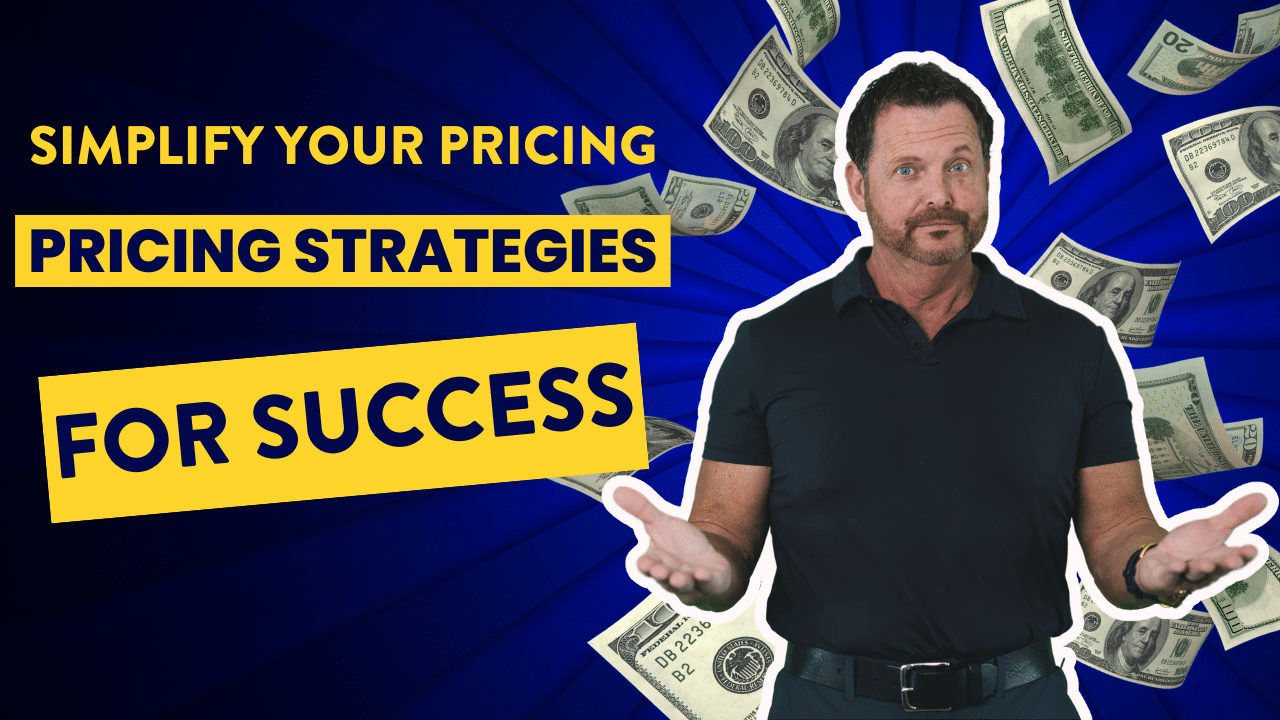 Plumber with dollar bills behind him